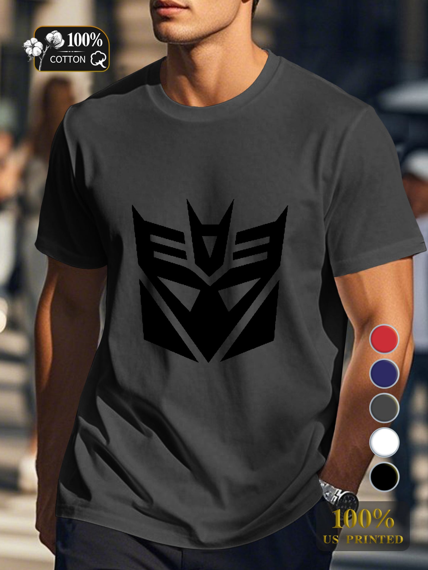 Ys 0718 2 Men's pure cotton Tshirt Comfort Fit