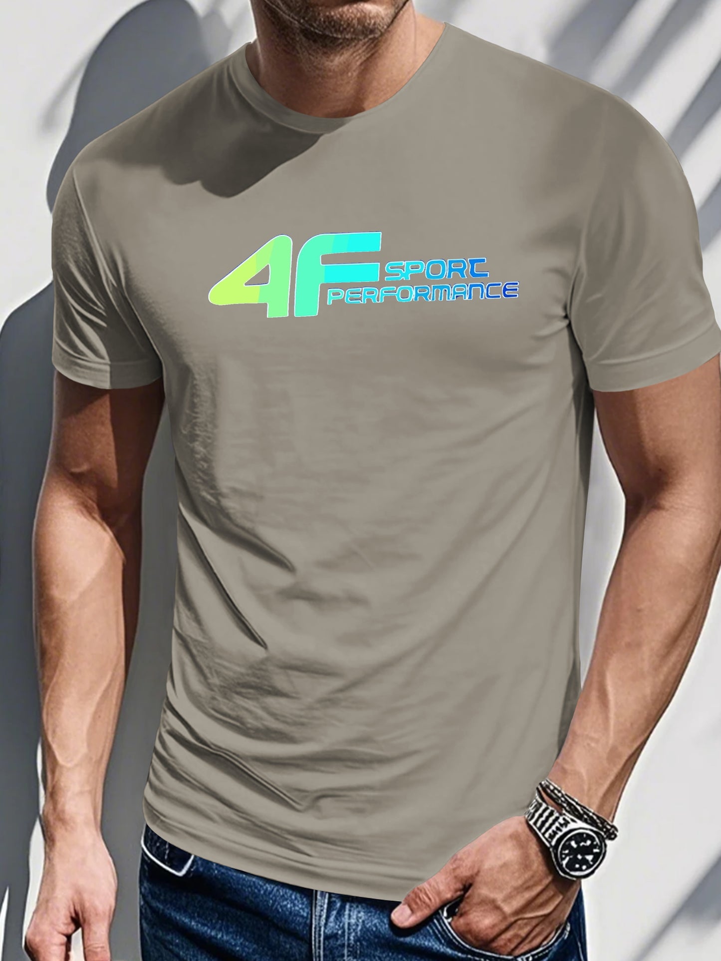 Ys 0710 12 Men's Short Sleeve T-shirt Summer T-shirt Top