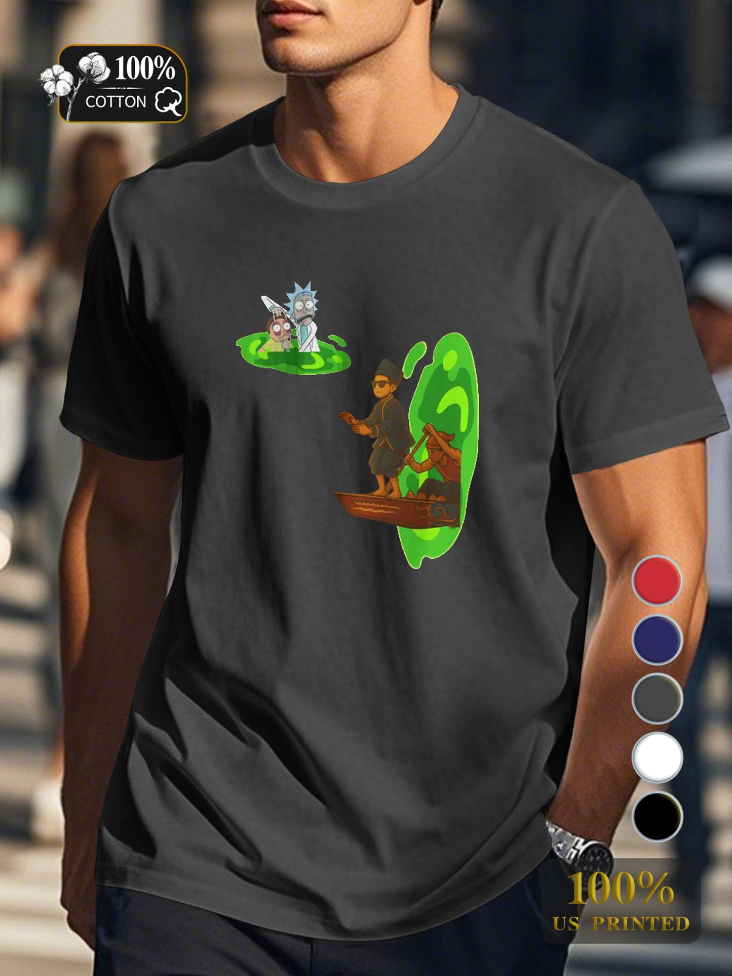 Ys 0718 28 Men's pure cotton Tshirt Comfort Fit