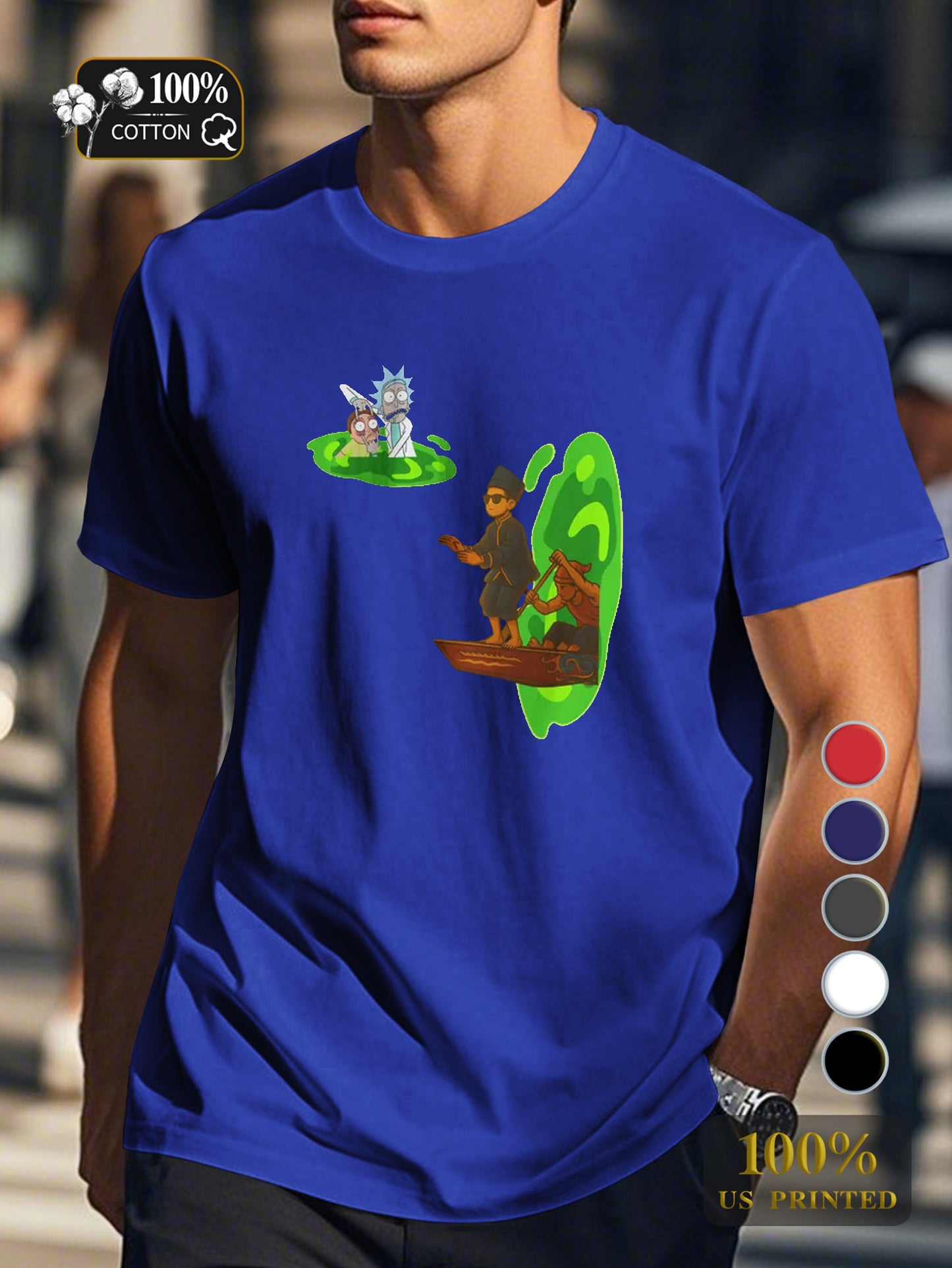 Ys 0718 28 Men's pure cotton Tshirt Comfort Fit