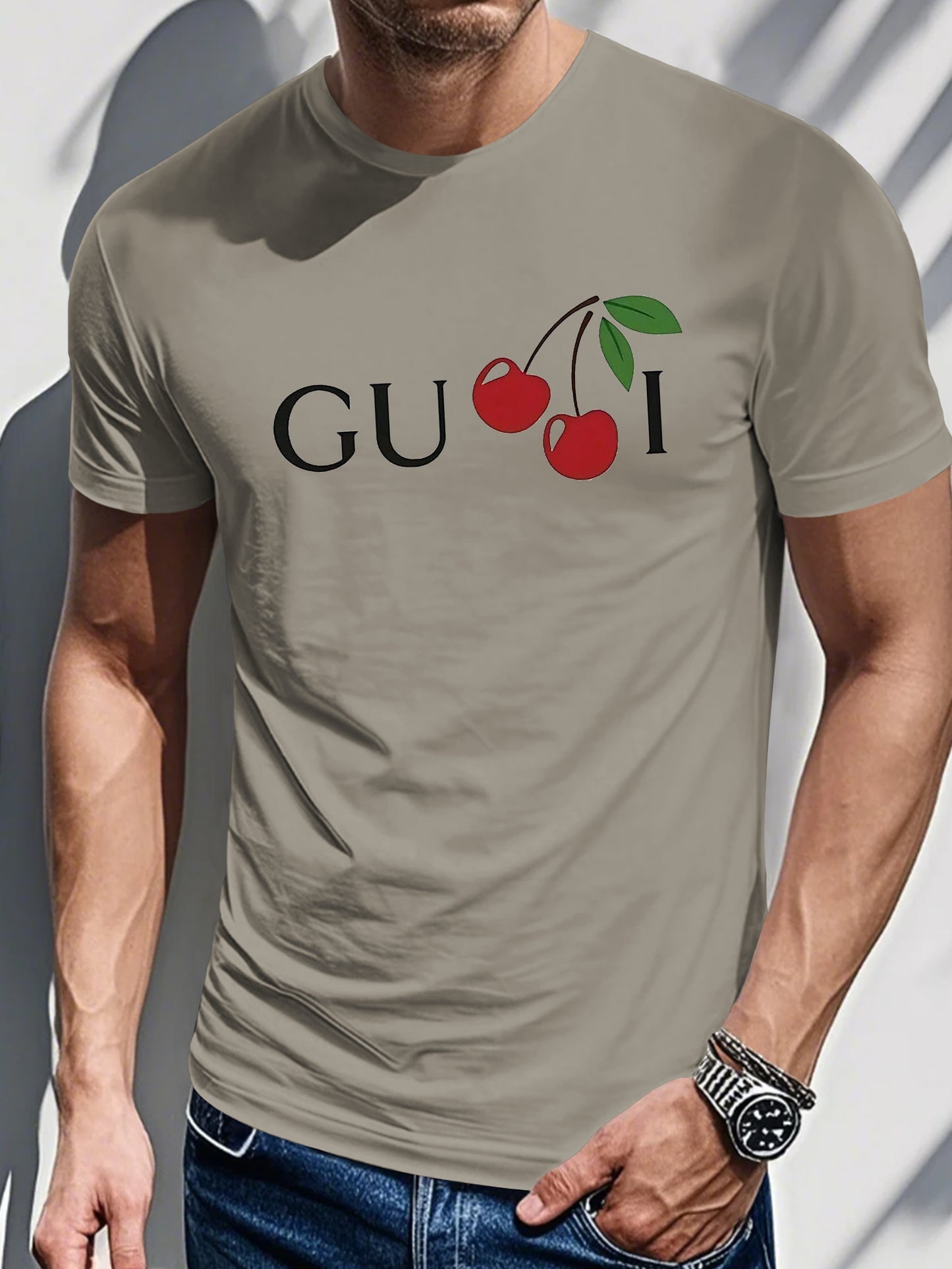 Cx 0711 5 Men's Short Sleeve T-shirt Summer T-shirt Top