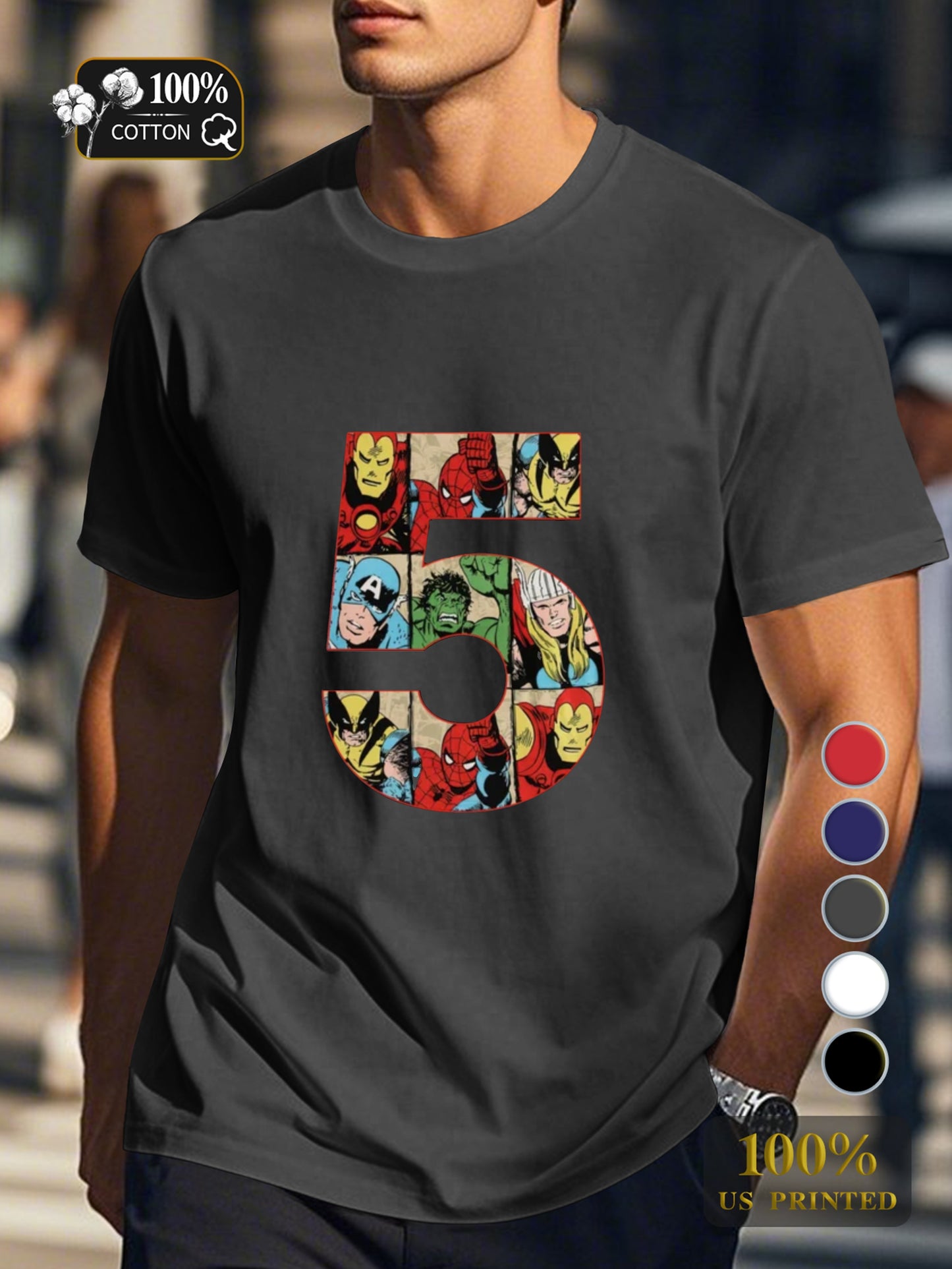 Ys 0718 11 Men's pure cotton Tshirt Comfort Fit