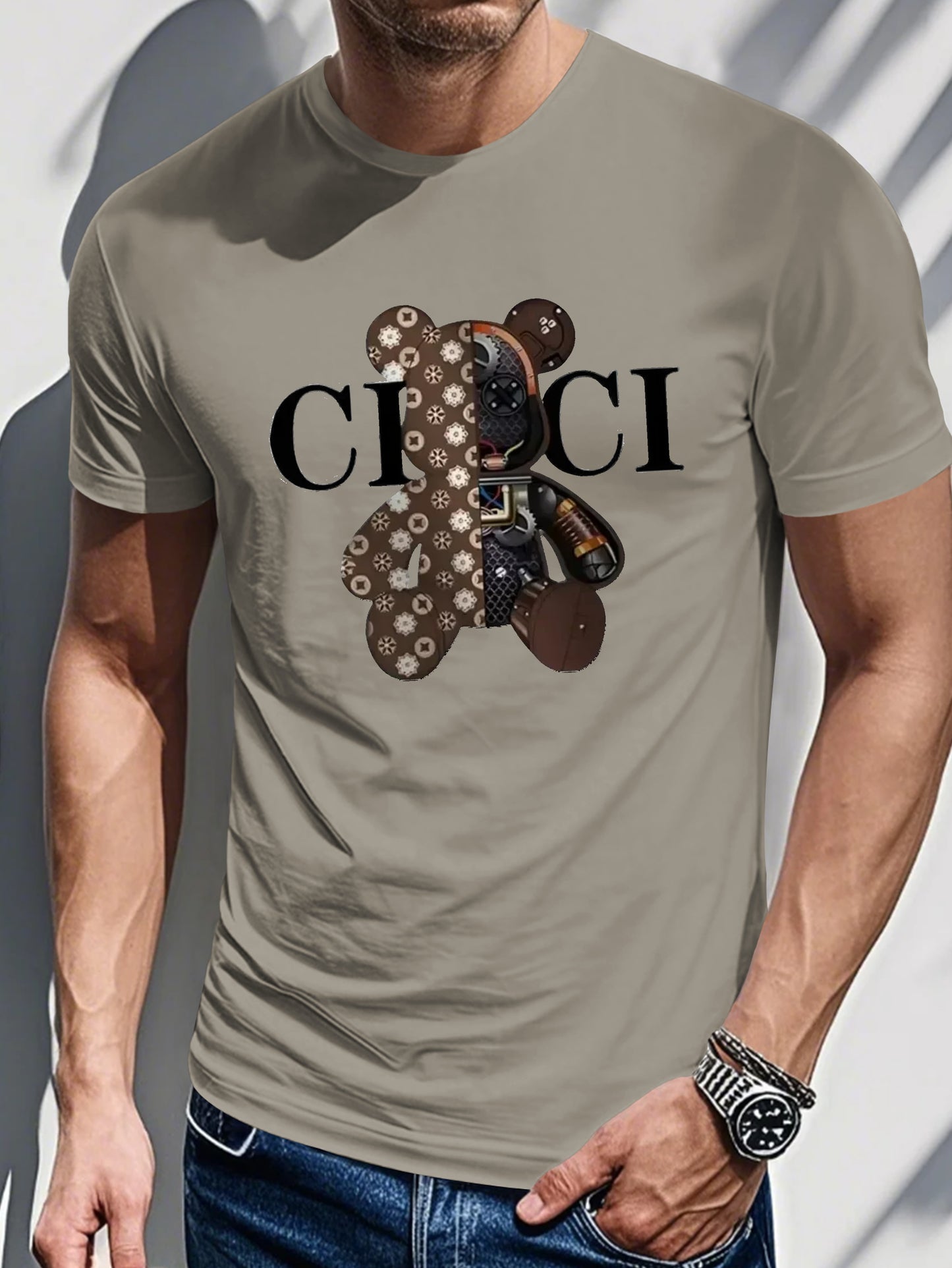 Xiaowu 8 Men's Short Sleeve T-shirt Summer T-shirt Top