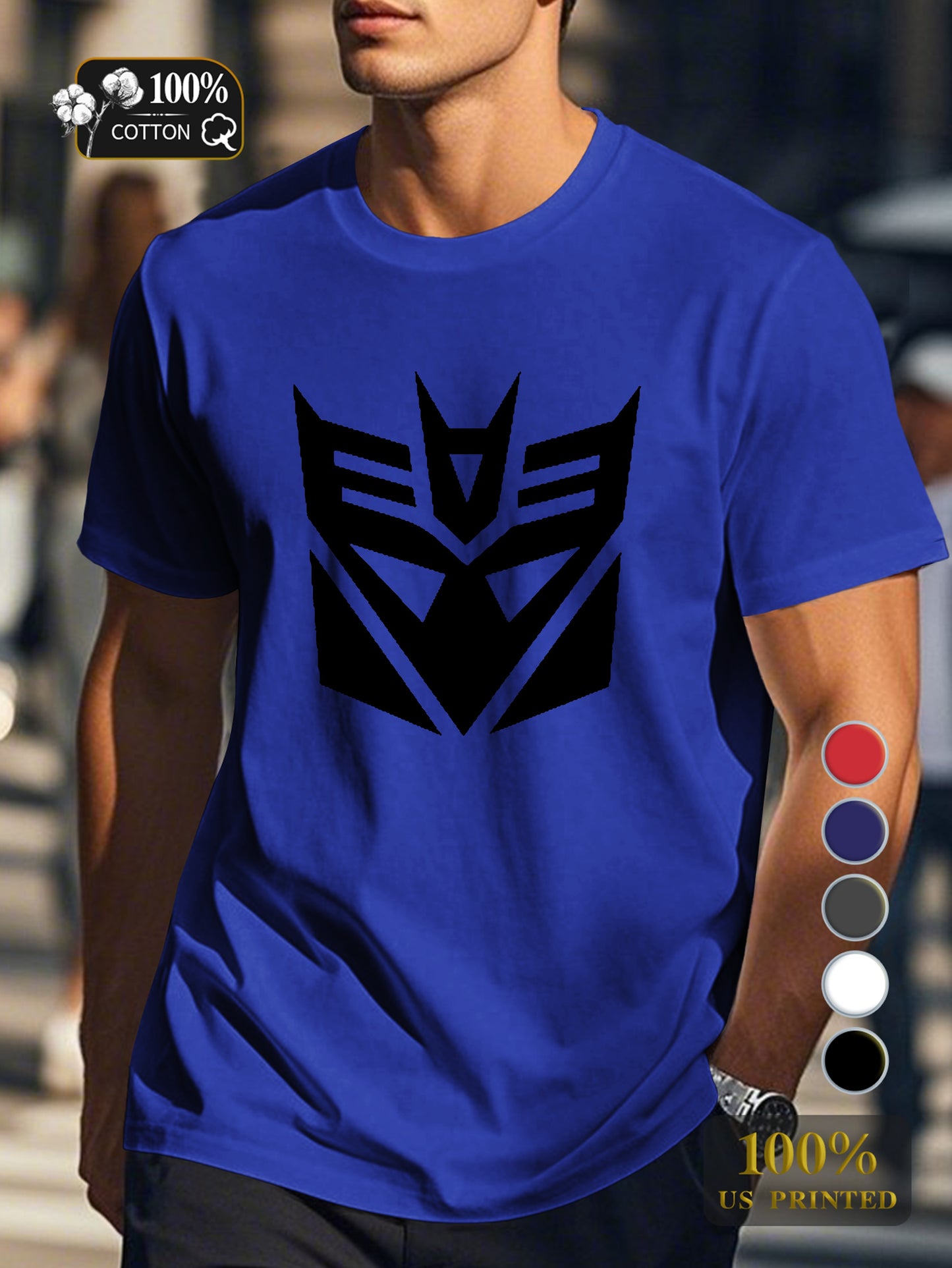 Ys 0718 2 Men's pure cotton Tshirt Comfort Fit