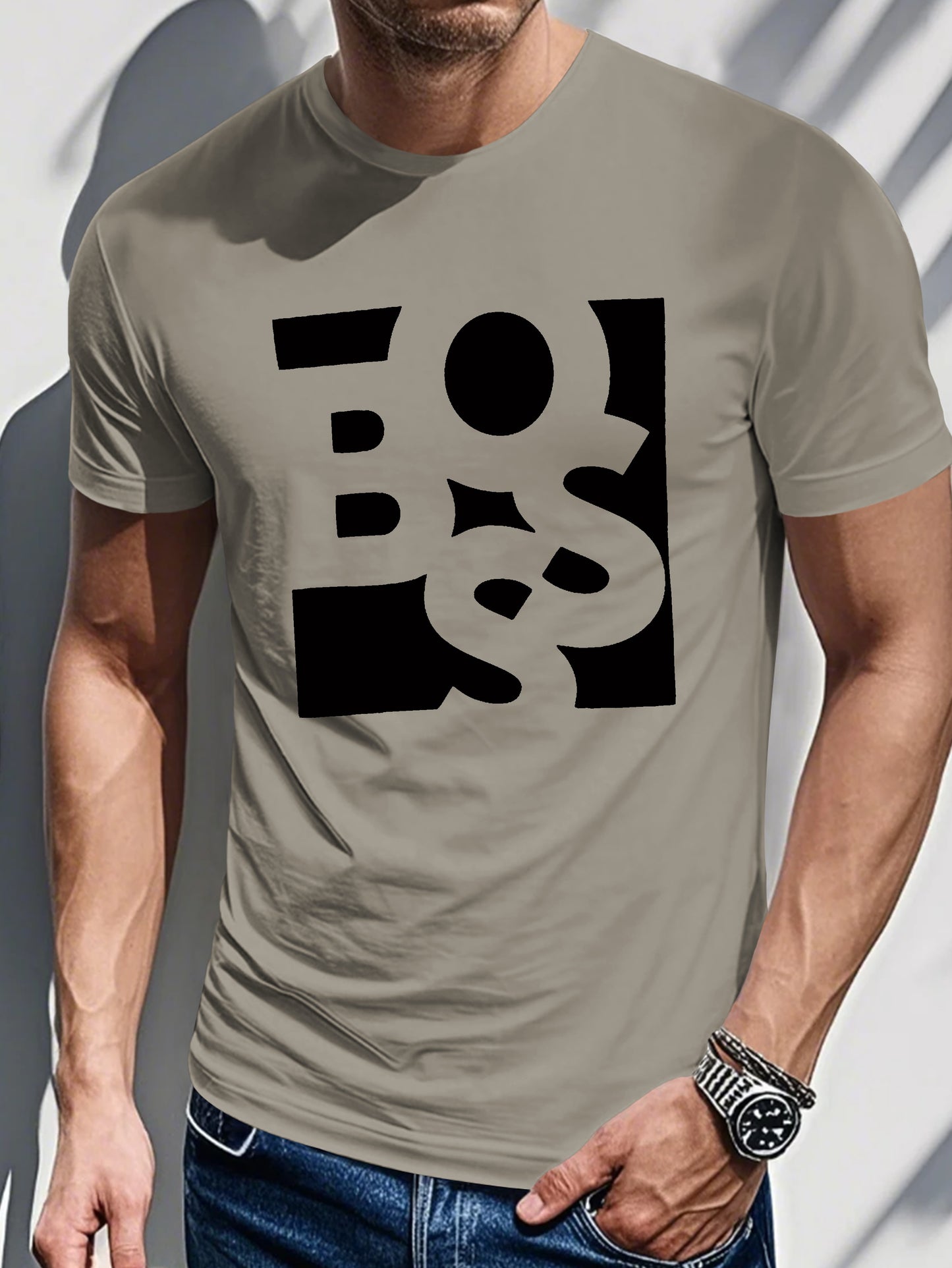 Ys 0710 14 Men's Short Sleeve T-shirt Summer T-shirt Top