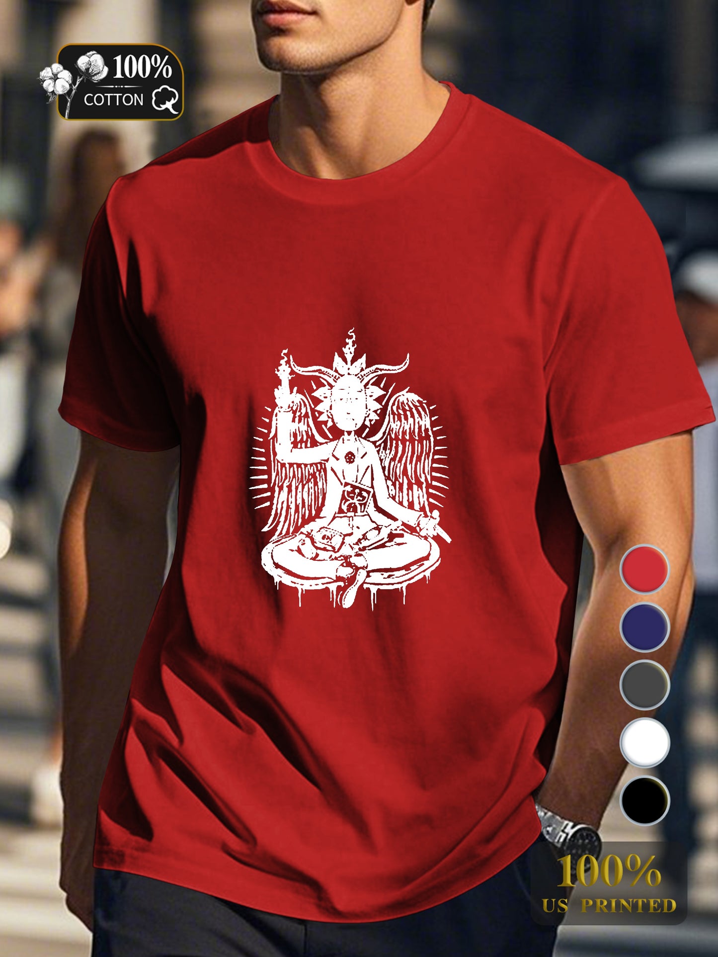 Ys 0718 13 Men's pure cotton Tshirt Comfort Fit