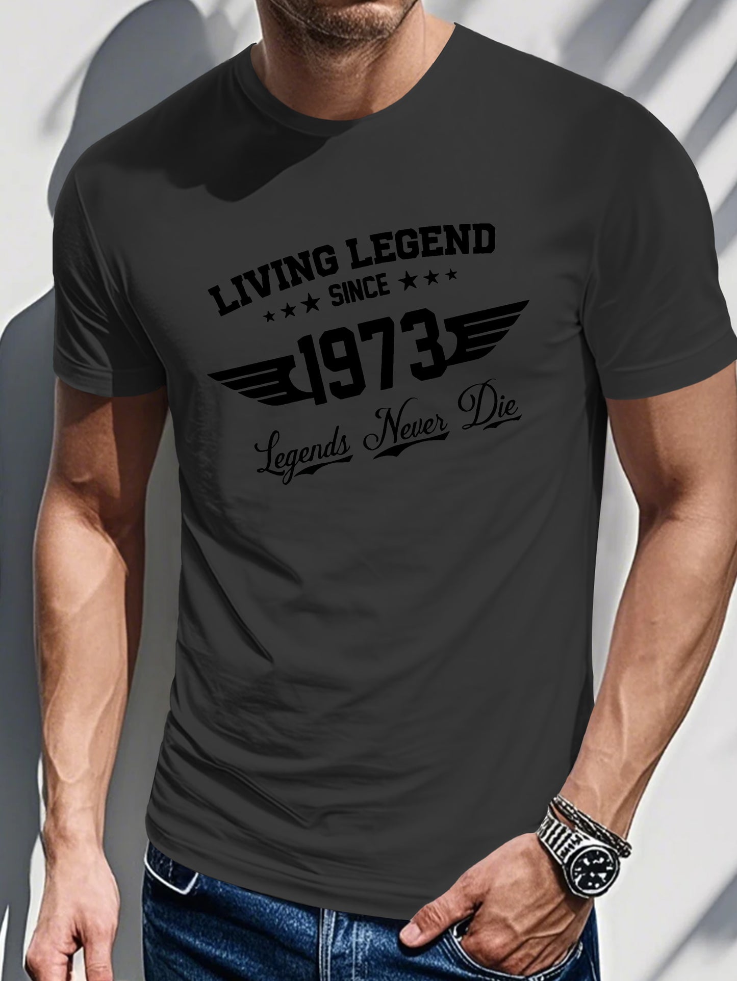 Ys 0710 17 Men's Short Sleeve T-shirt Summer T-shirt Top