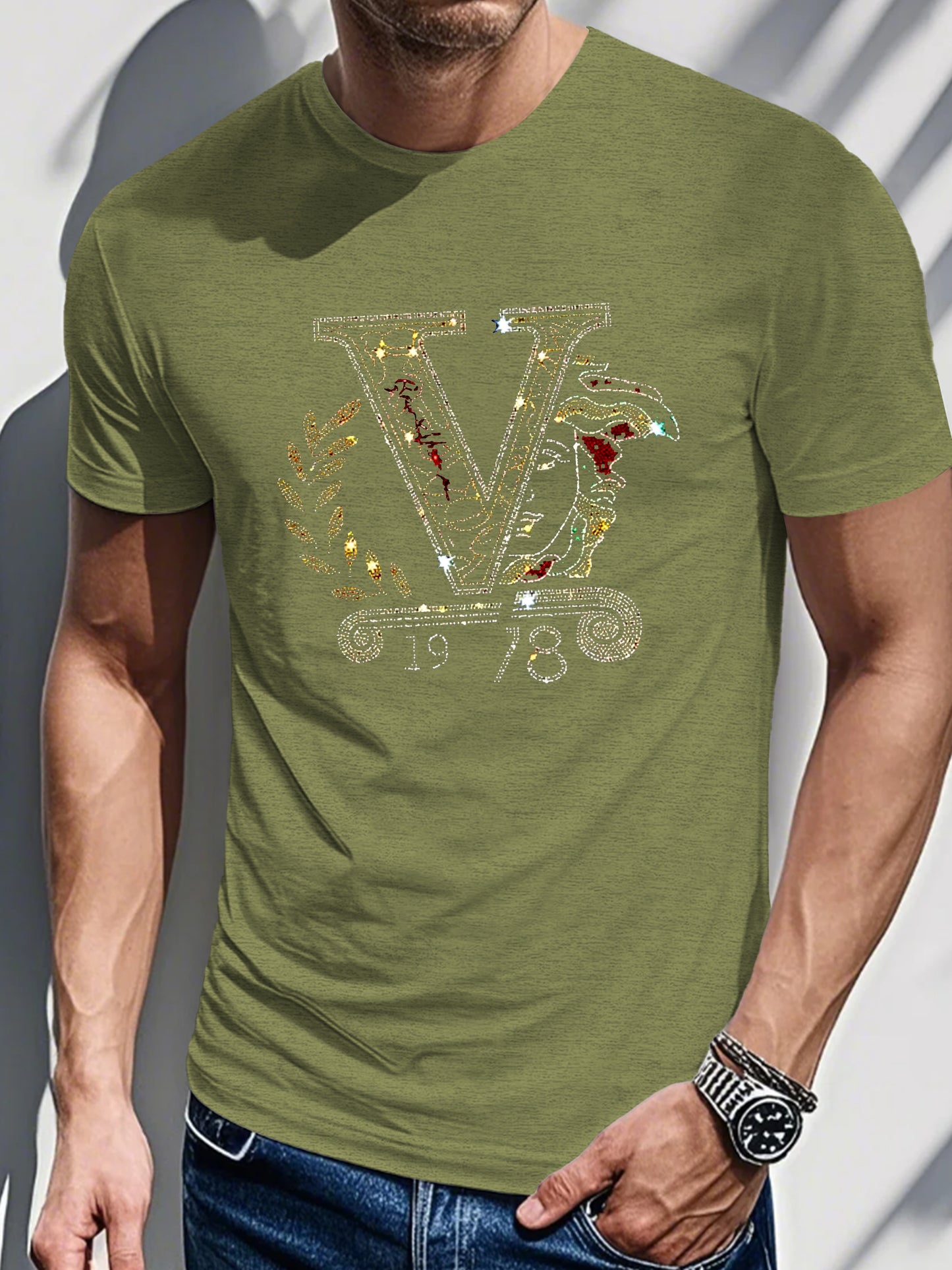 Cx 0711 2 Men's Short Sleeve T-shirt Summer T-shirt Top