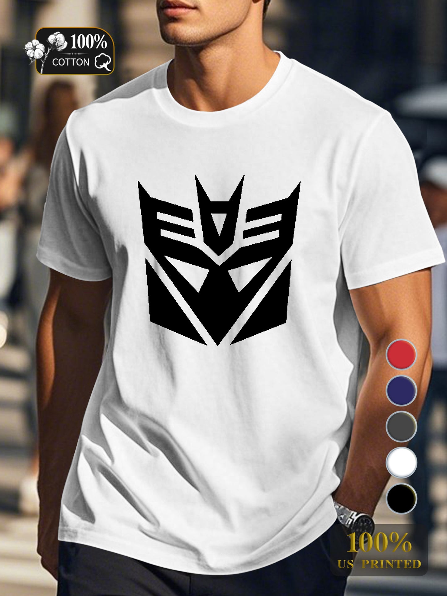 Ys 0718 2 Men's pure cotton Tshirt Comfort Fit