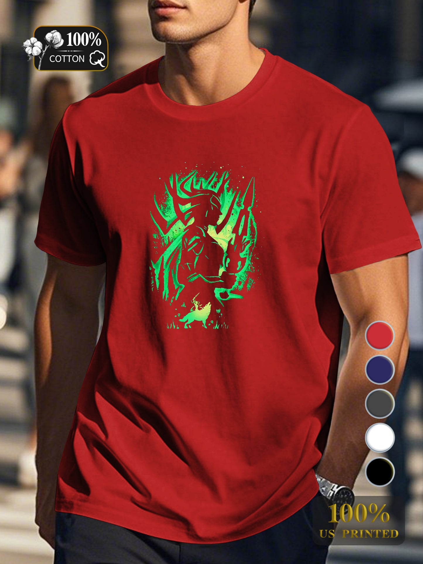 Ys 0718 20 Men's pure cotton Tshirt Comfort Fit