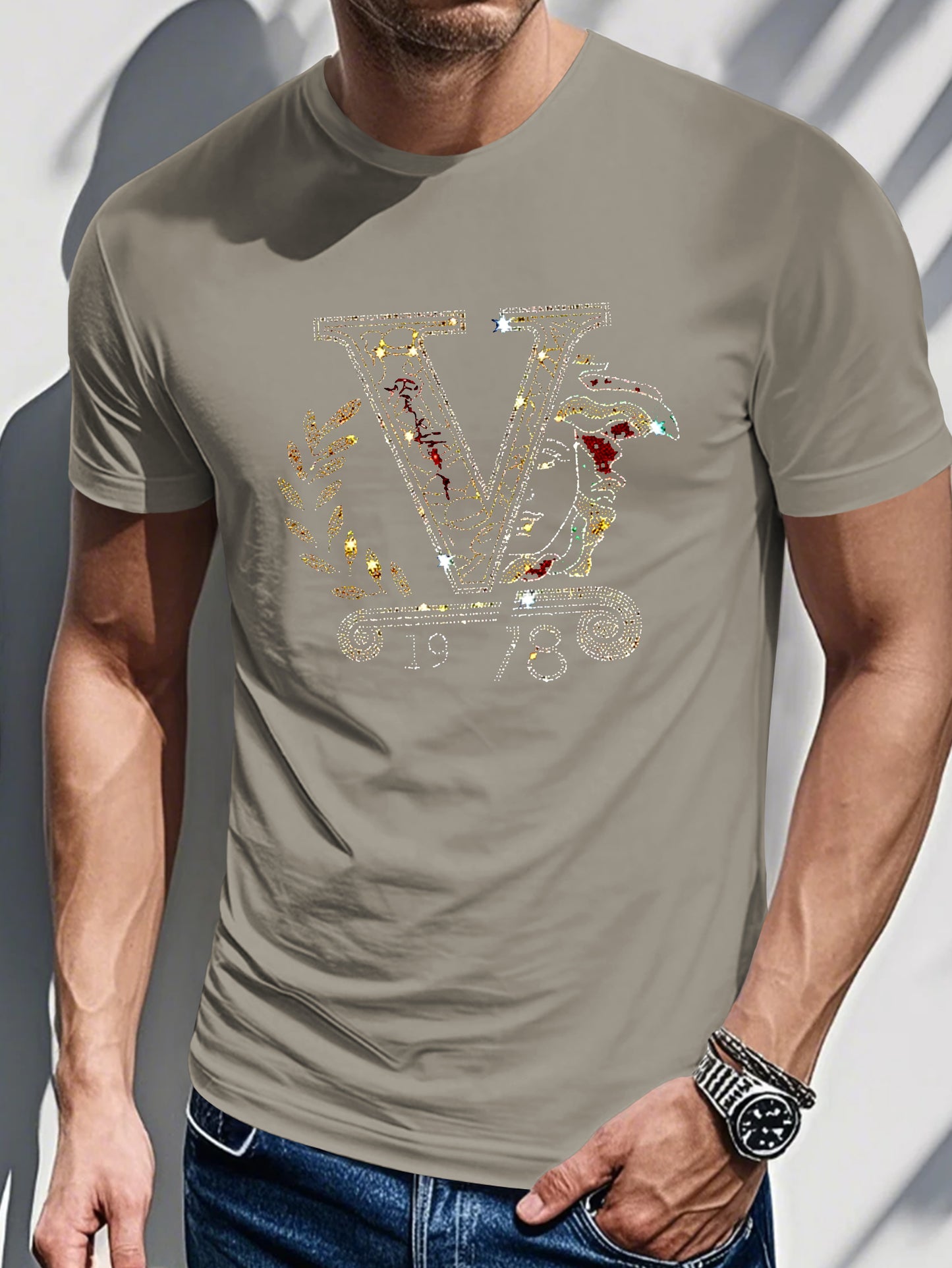 Cx 0711 2 Men's Short Sleeve T-shirt Summer T-shirt Top