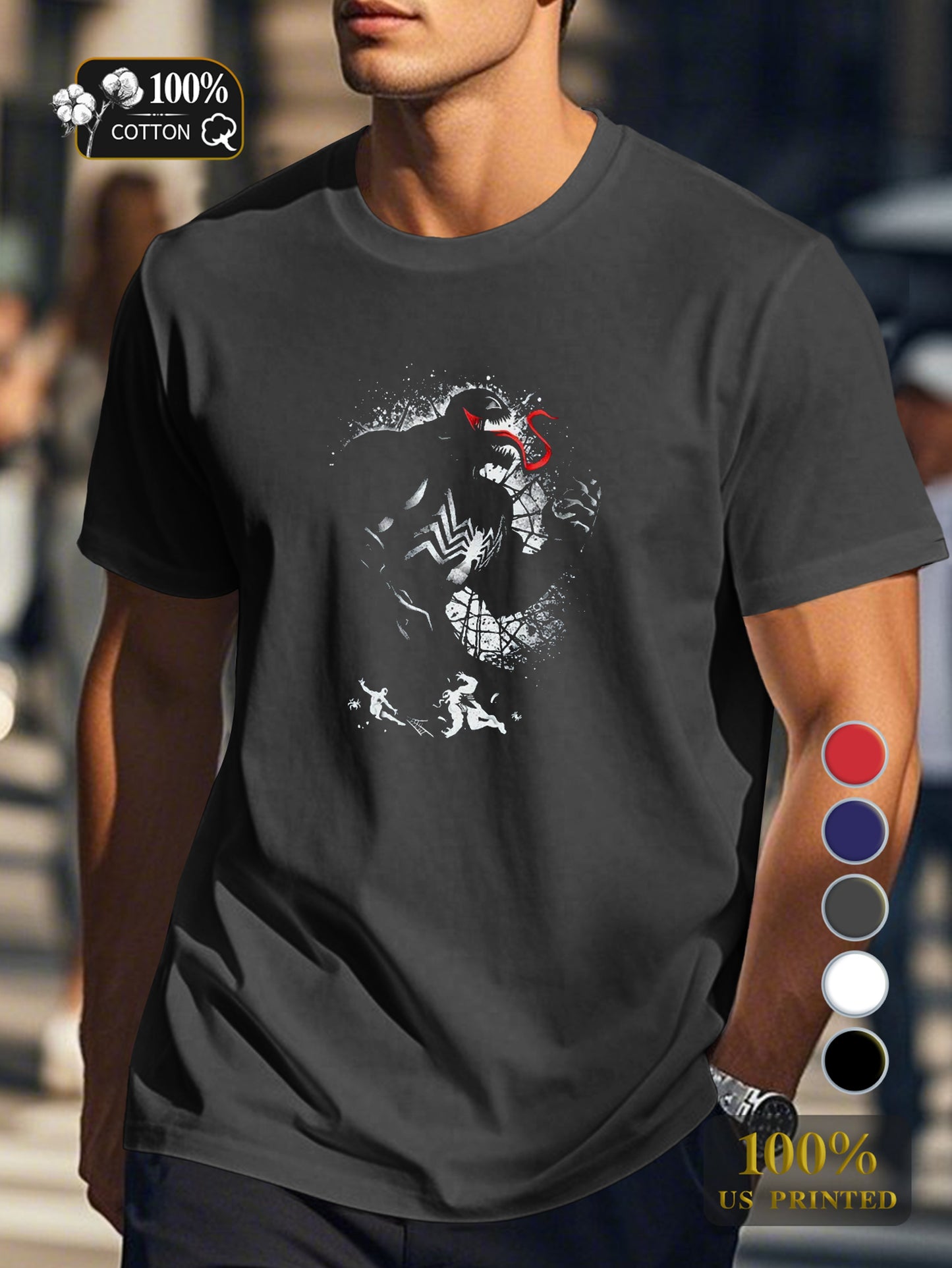 Ys 0718 17 Men's pure cotton Tshirt Comfort Fit