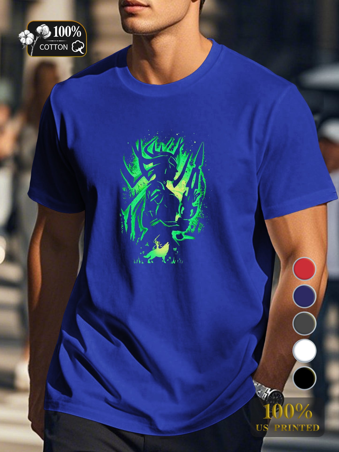 Ys 0718 20 Men's pure cotton Tshirt Comfort Fit