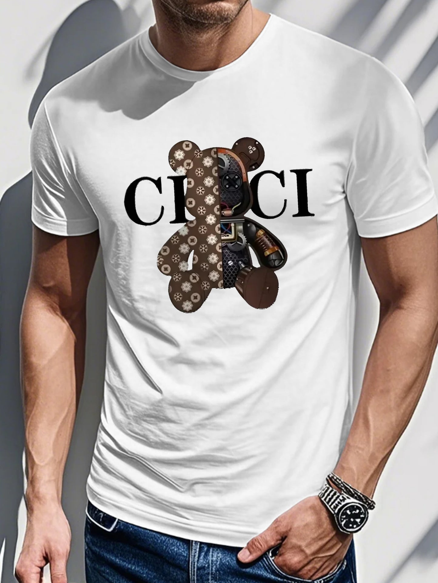 Xiaowu 8 Men's Short Sleeve T-shirt Summer T-shirt Top