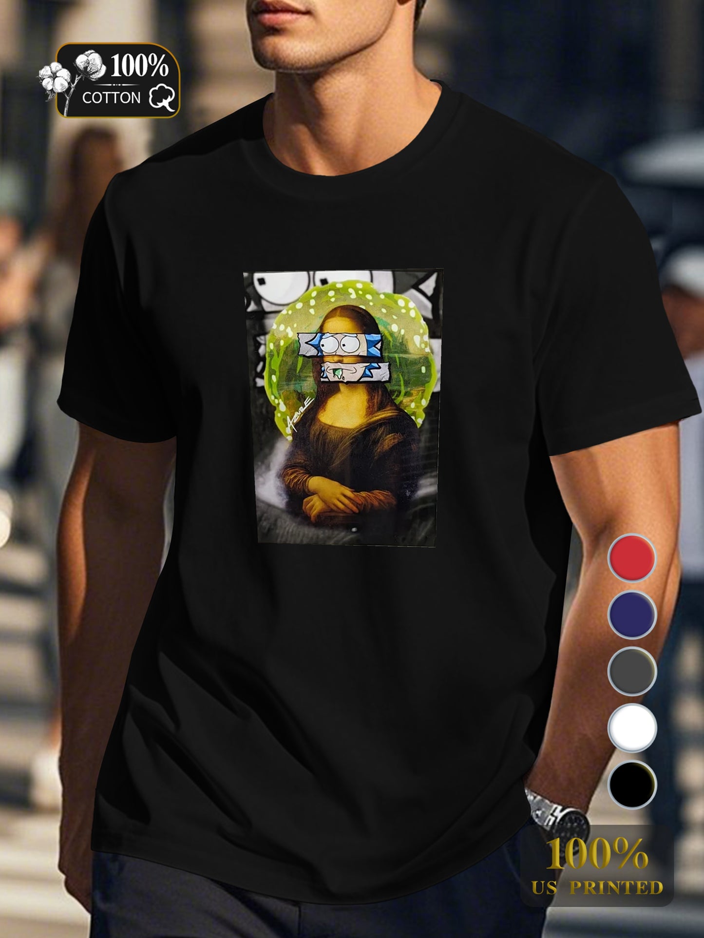 Ys 0718 8 Men's pure cotton Tshirt Comfort Fit