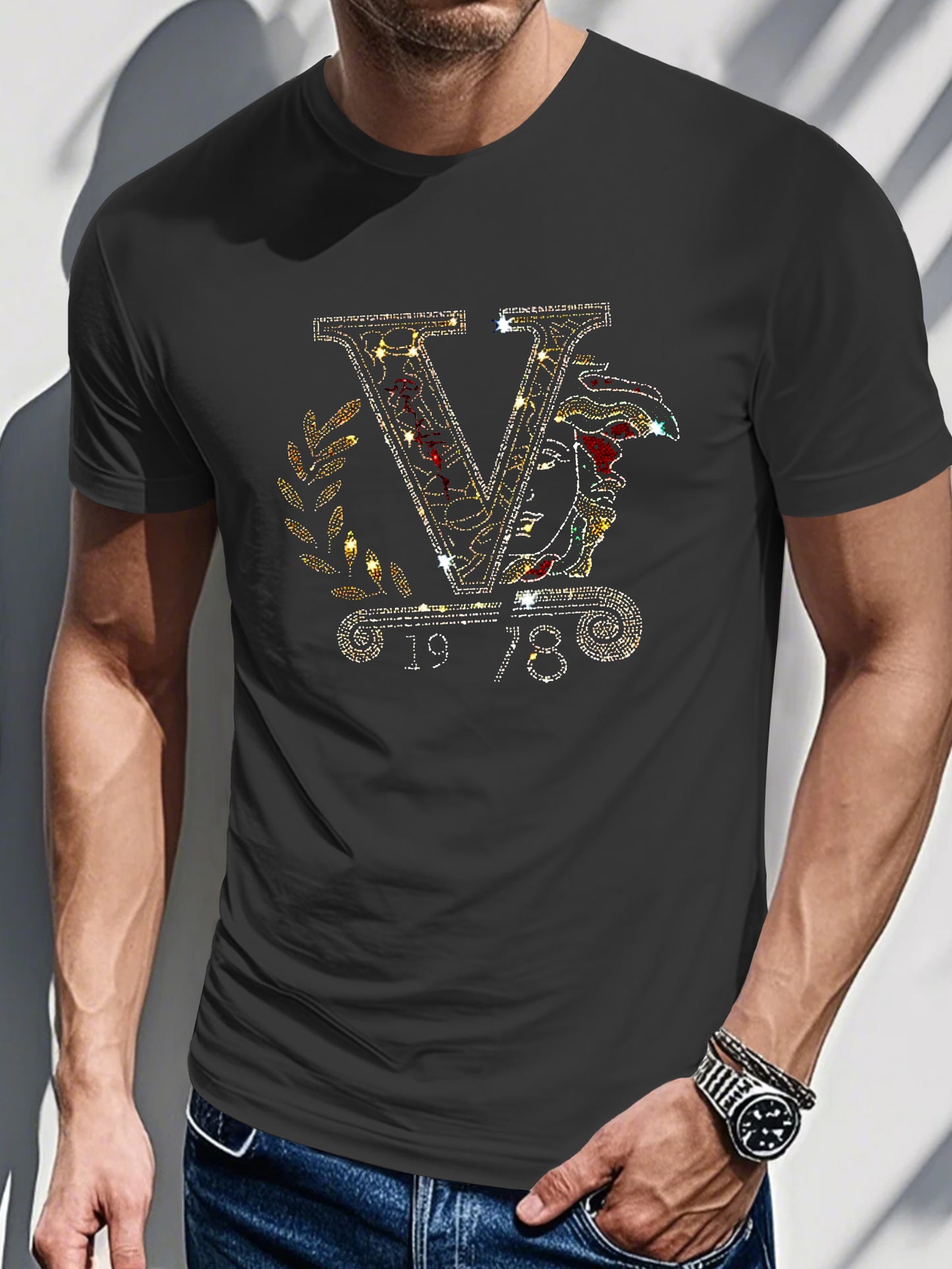 Cx 0711 2 Men's Short Sleeve T-shirt Summer T-shirt Top