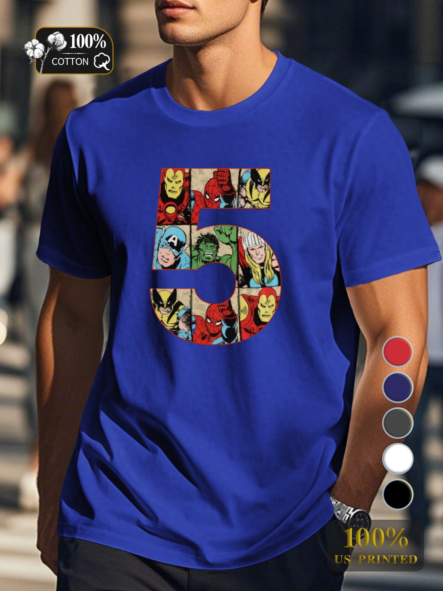Ys 0718 11 Men's pure cotton Tshirt Comfort Fit