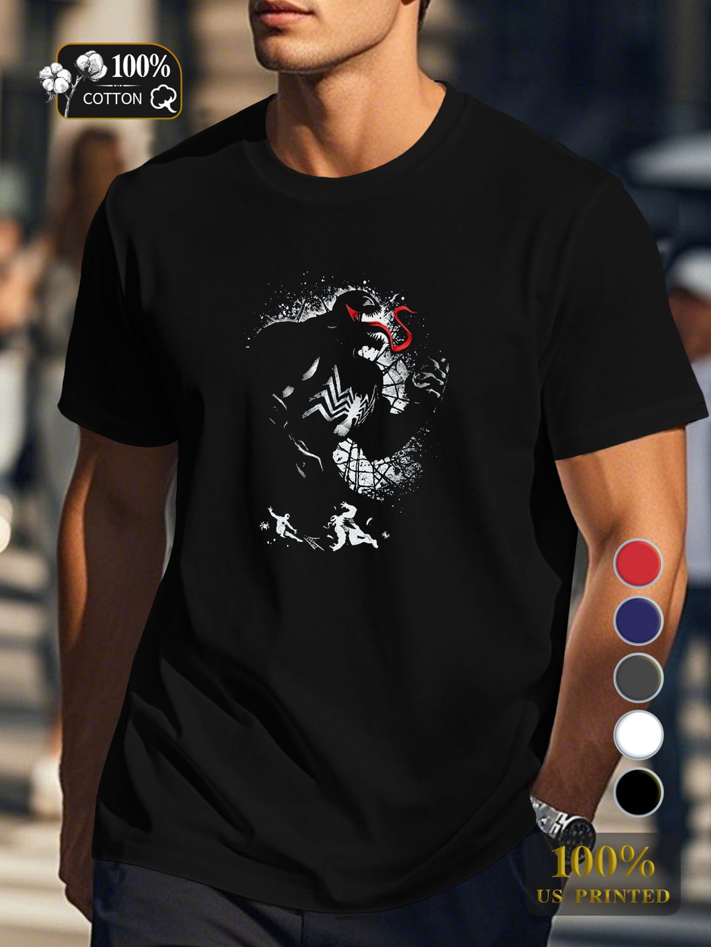 Ys 0718 17 Men's pure cotton Tshirt Comfort Fit