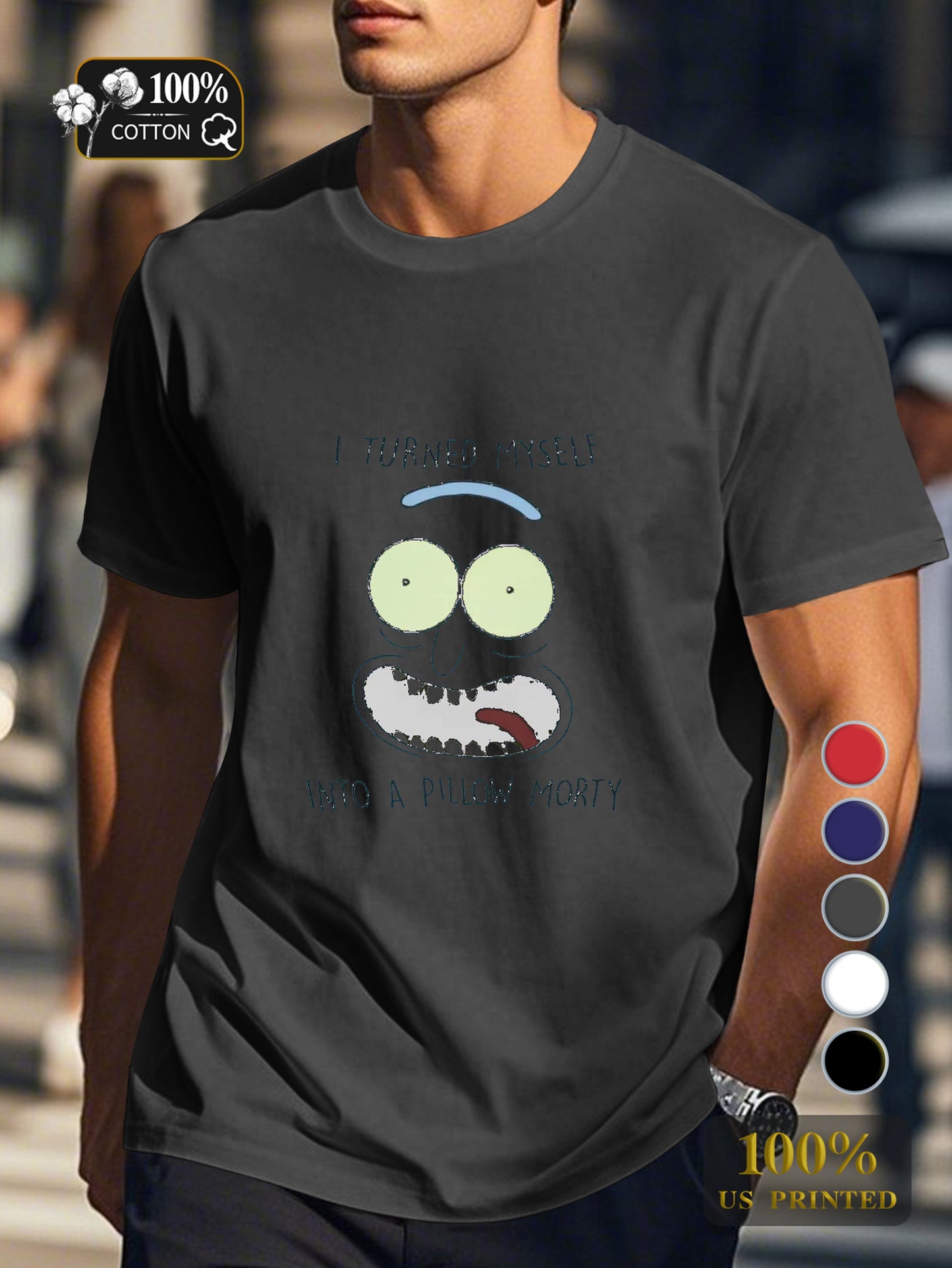 Ys 0718 23 Men's pure cotton Tshirt Comfort Fit