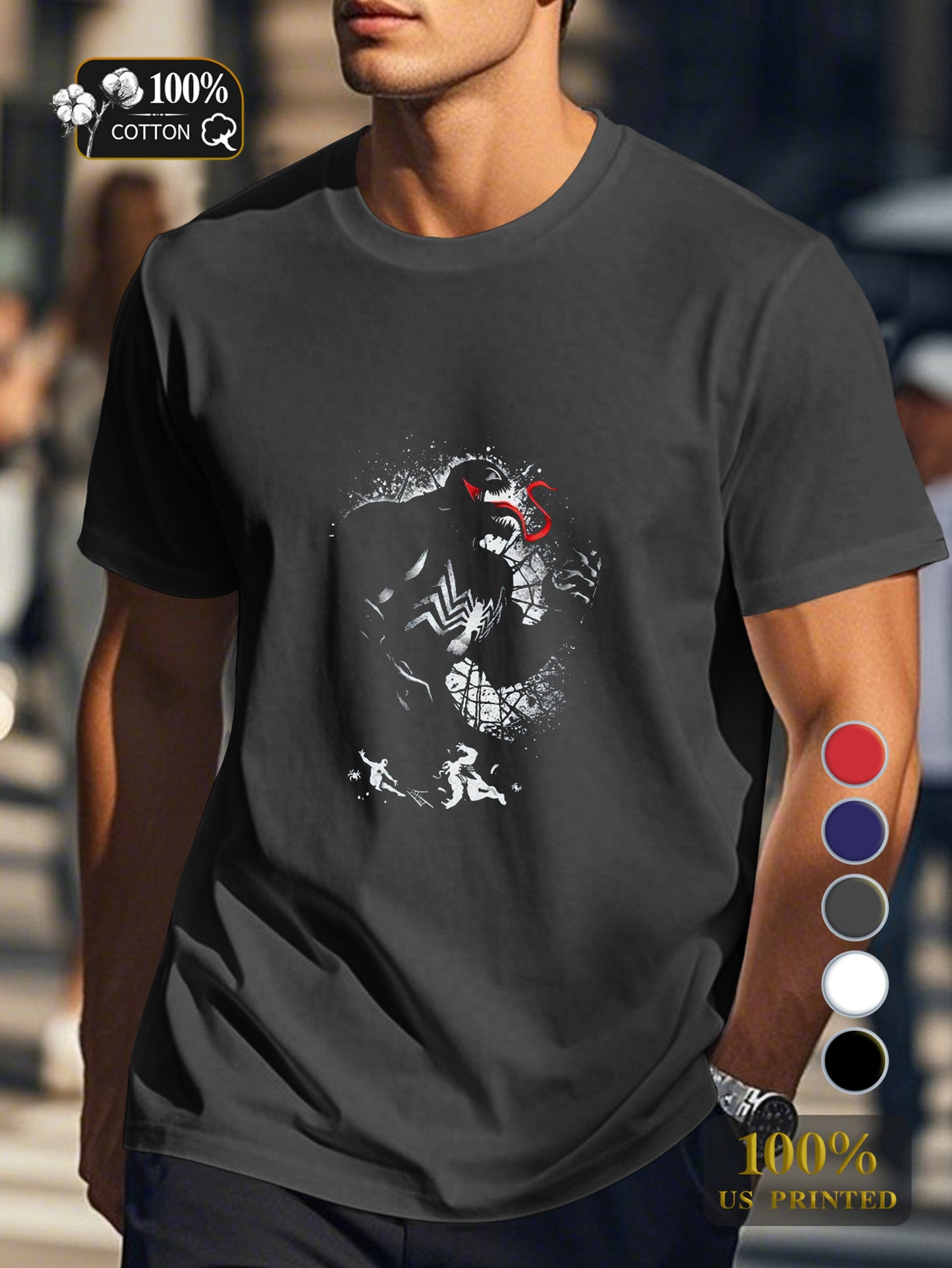 Ys 0718 17 Men's pure cotton Tshirt Comfort Fit