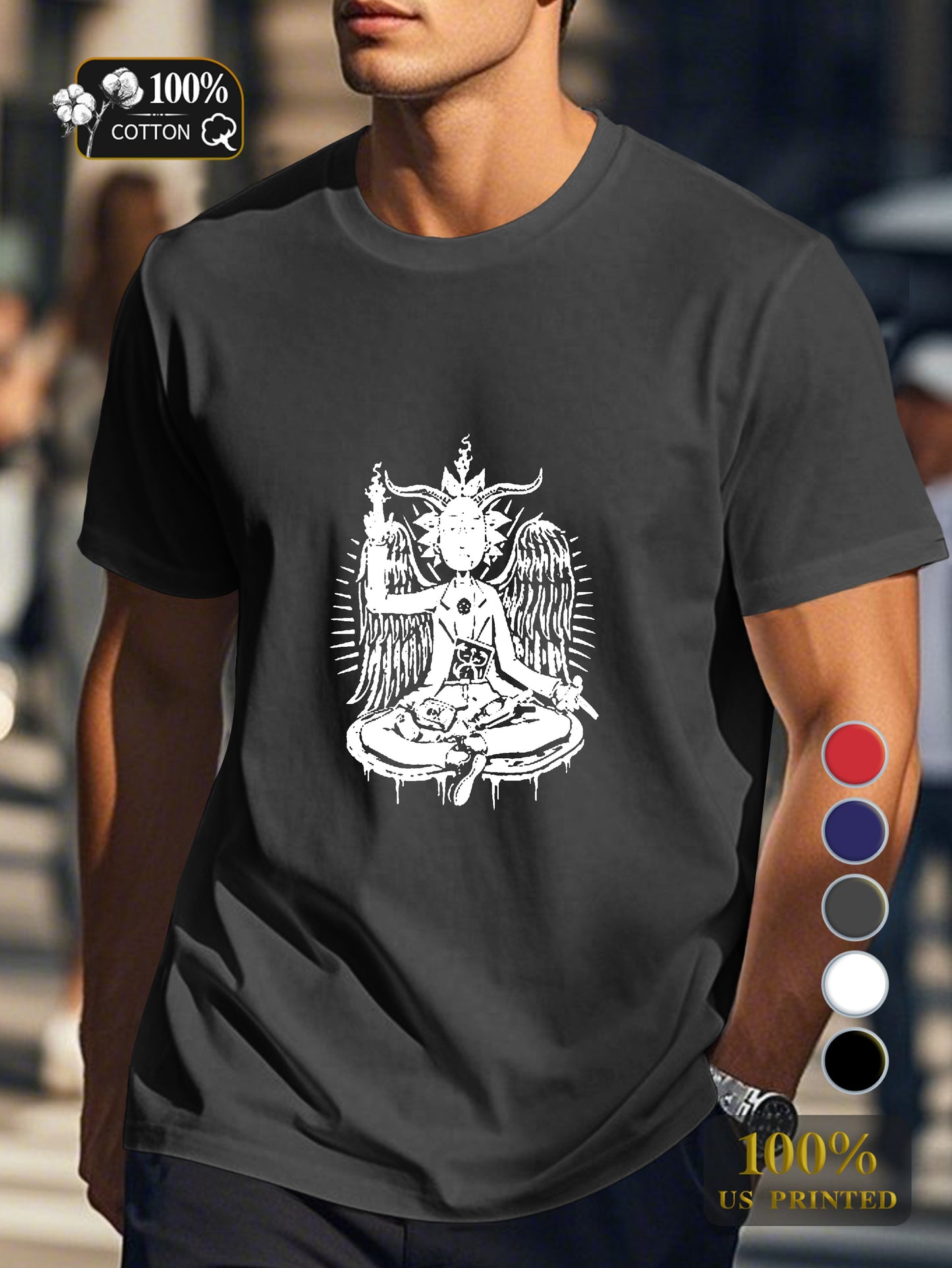 Ys 0718 13 Men's pure cotton Tshirt Comfort Fit