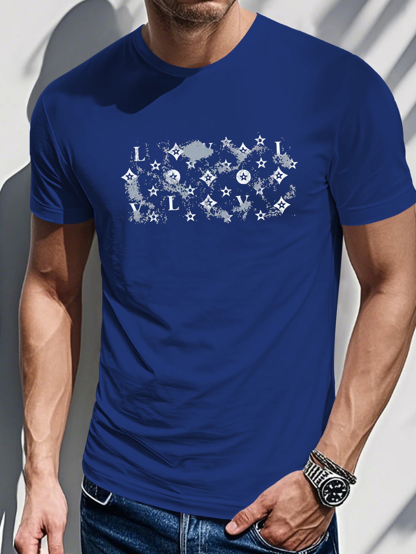 Cx 0711 4 Men's Short Sleeve T-shirt Summer T-shirt Top