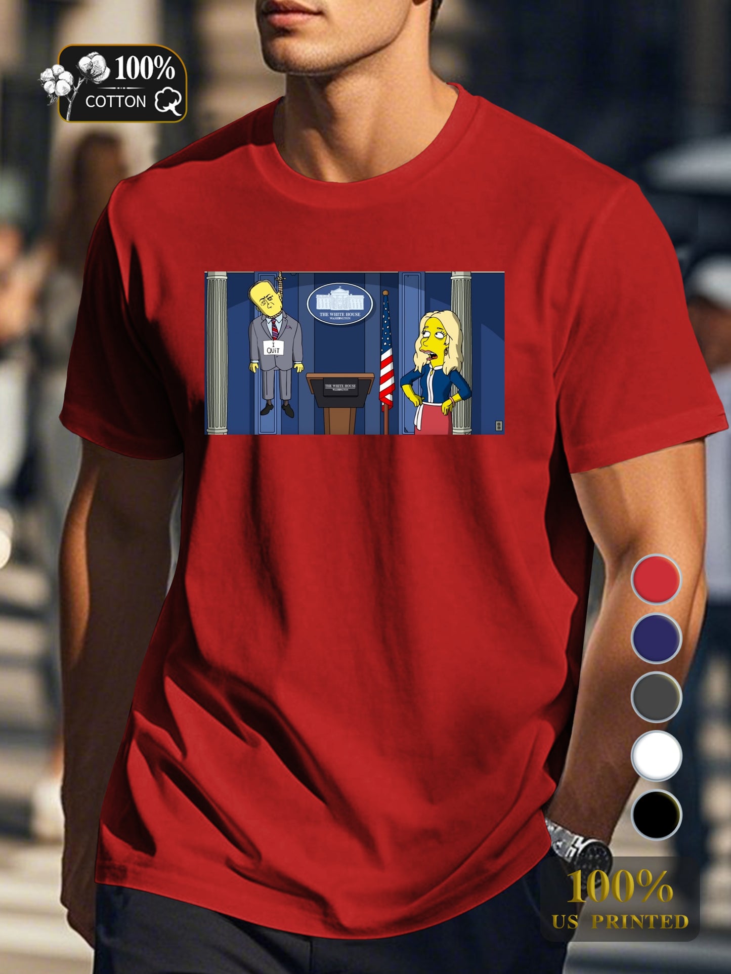 Ys 0710 3 Men's pure cotton Tshirt Comfort Fit