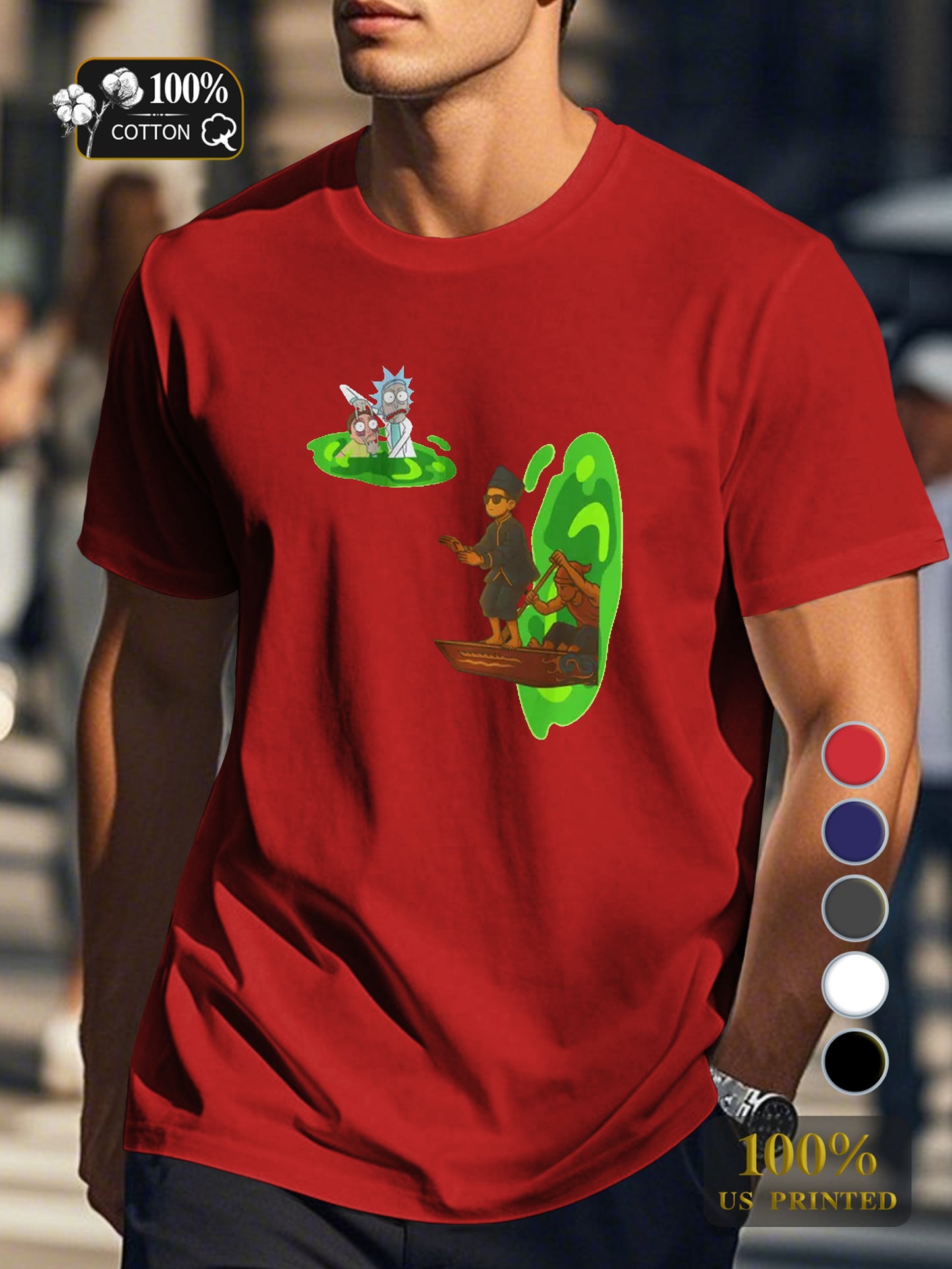 Ys 0718 28 Men's pure cotton Tshirt Comfort Fit