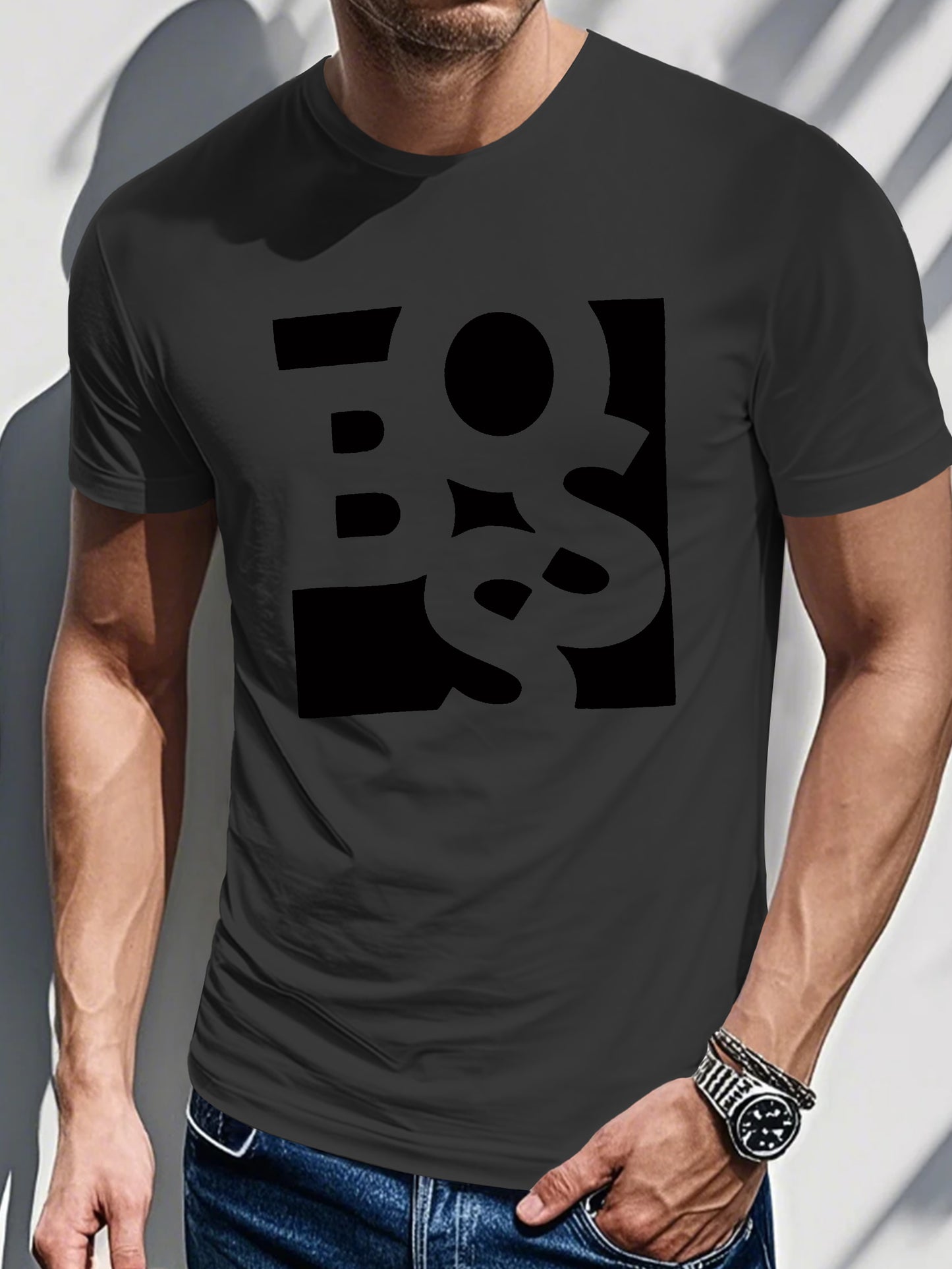 Ys 0710 14 Men's Short Sleeve T-shirt Summer T-shirt Top