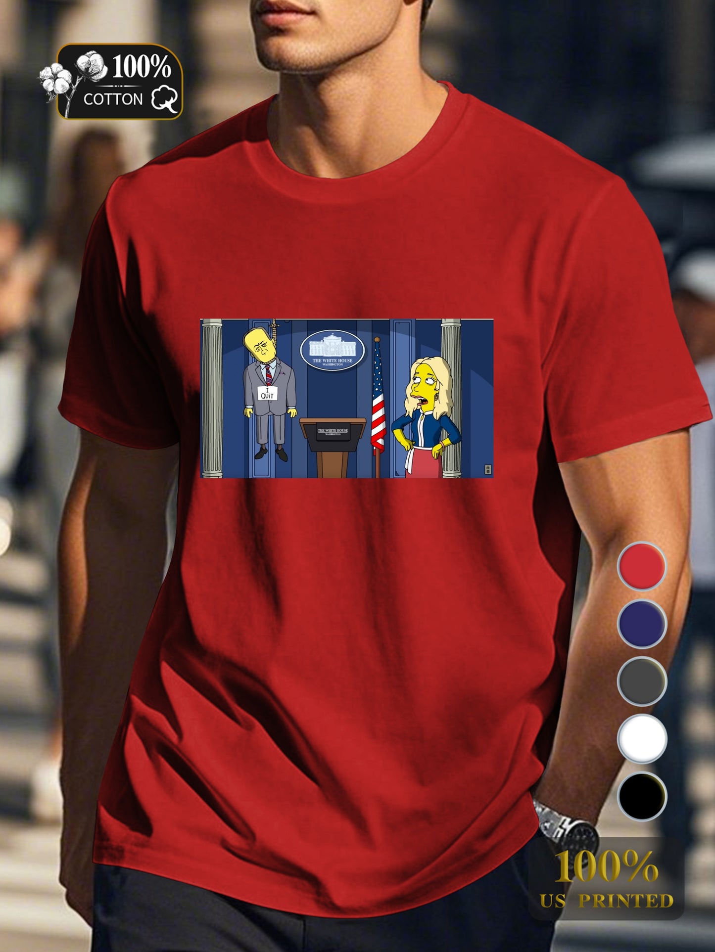 Ys 0710 3 Men's pure cotton Tshirt Comfort Fit