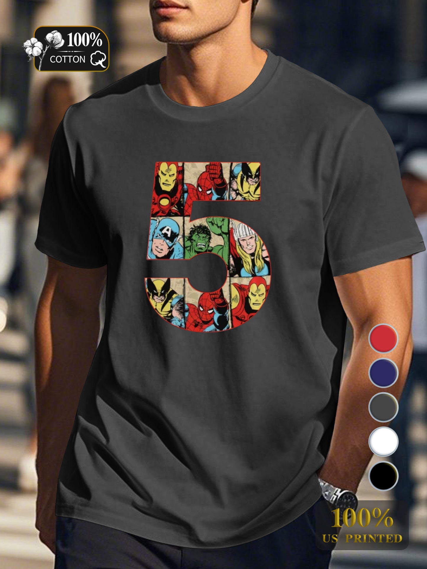 Ys 0718 11 Men's pure cotton Tshirt Comfort Fit