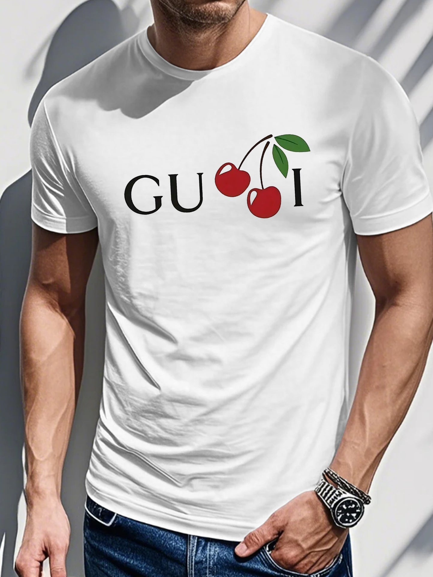 Cx 0711 5 Men's Short Sleeve T-shirt Summer T-shirt Top