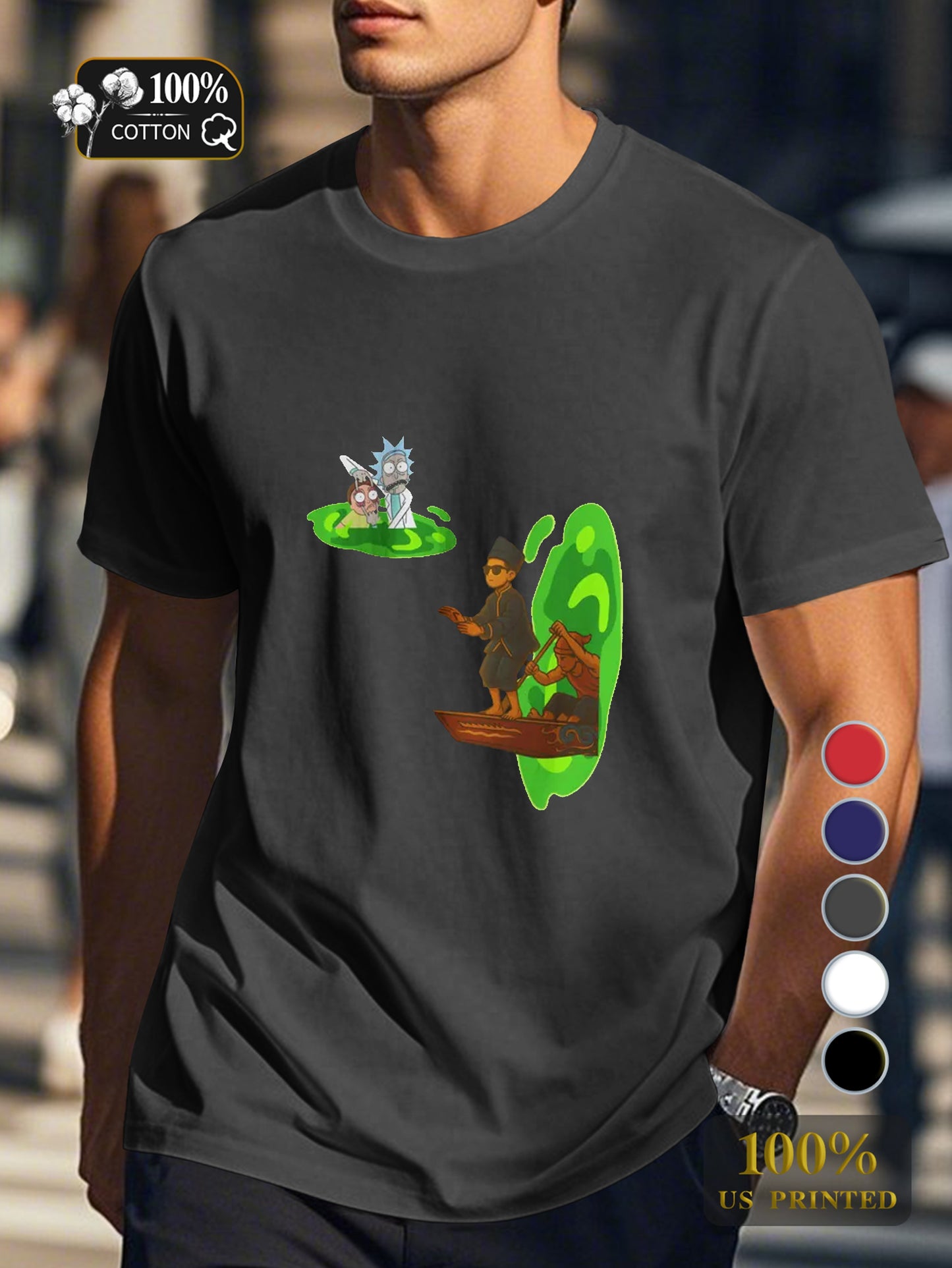 Ys 0718 28 Men's pure cotton Tshirt Comfort Fit