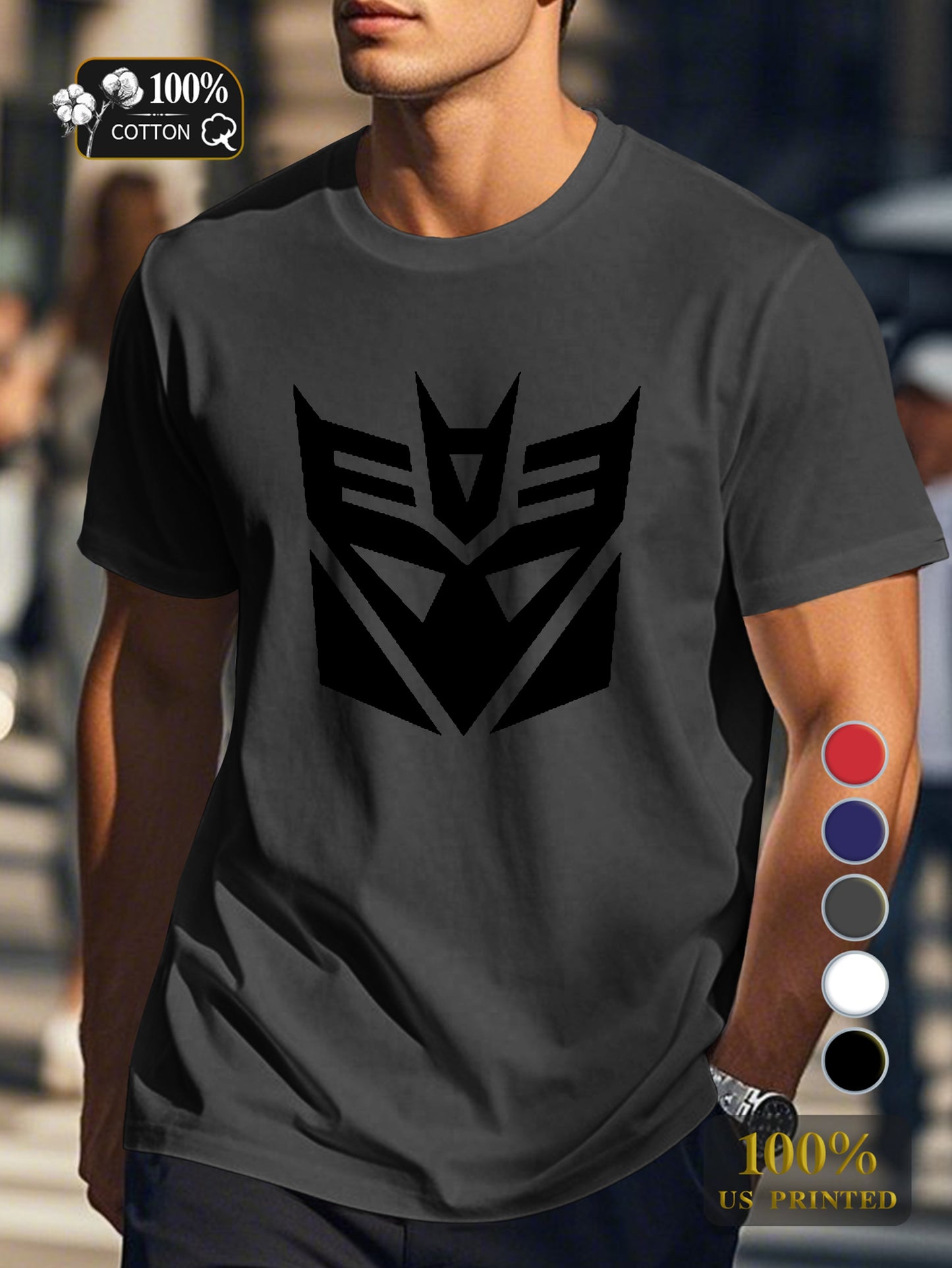 Ys 0718 2 Men's pure cotton Tshirt Comfort Fit