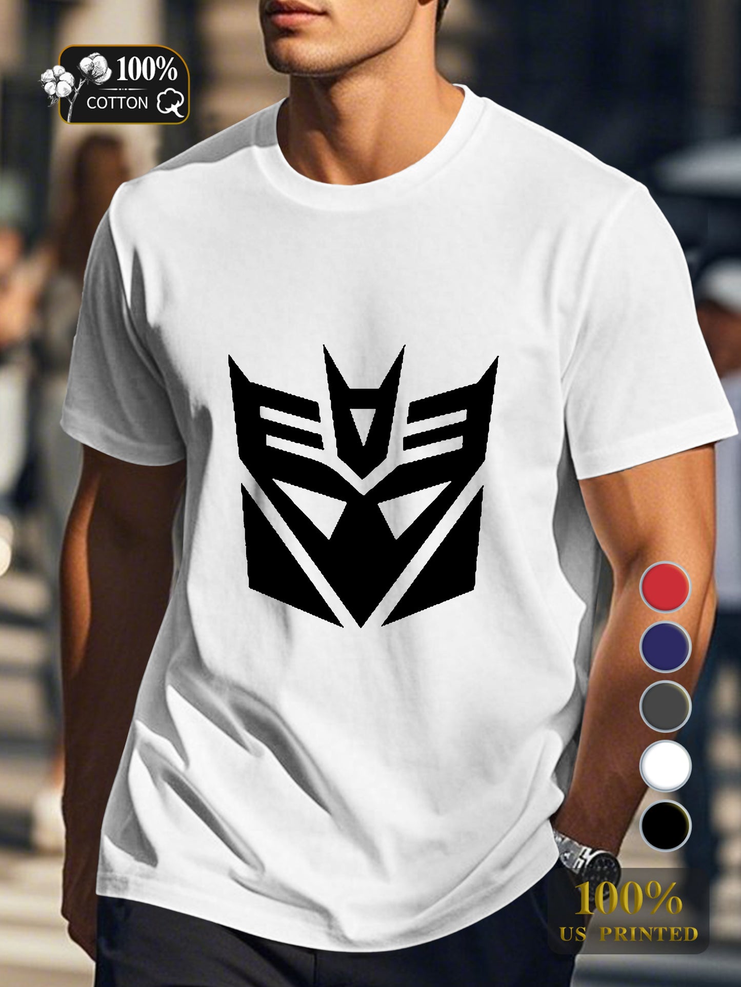 Ys 0718 2 Men's pure cotton Tshirt Comfort Fit
