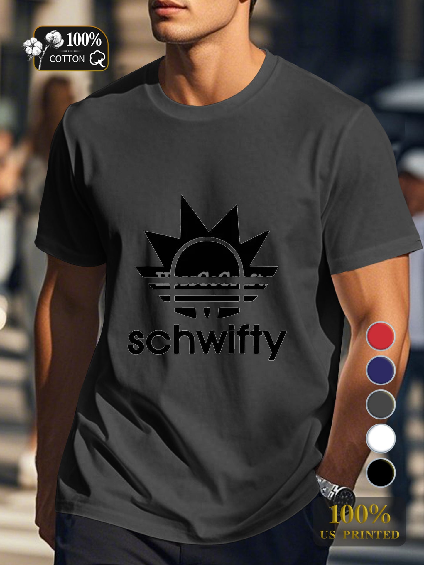 Ys 0718 3 Men's pure cotton Tshirt Comfort Fit