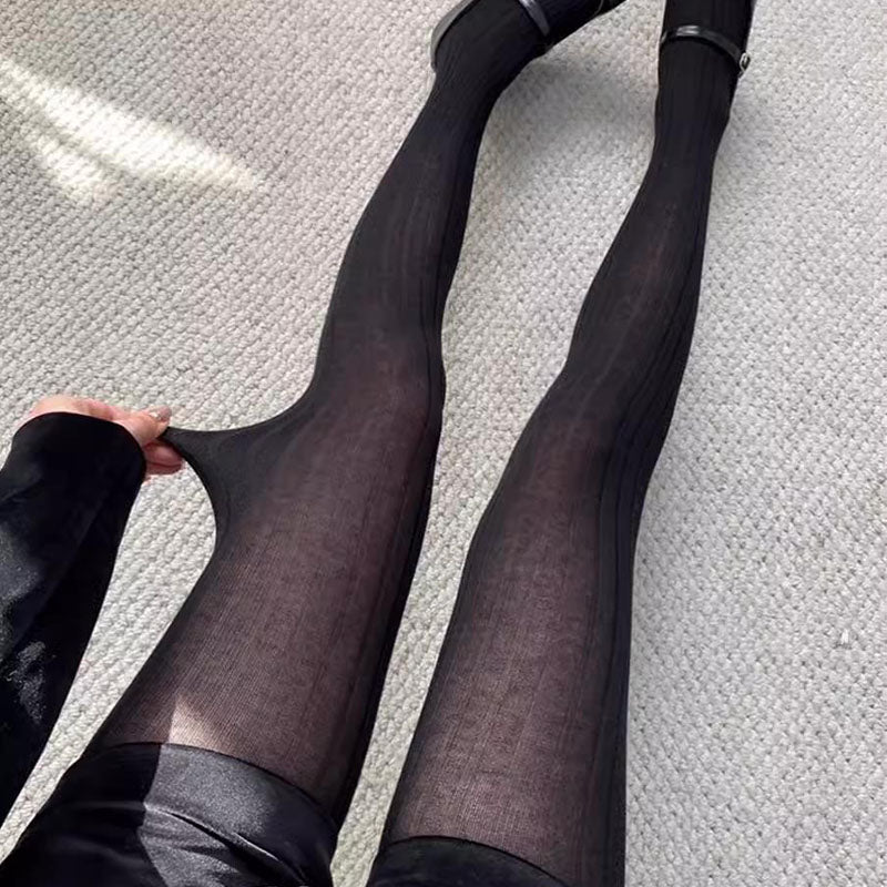 Autumn Winter Semi-sheer Pantyhose