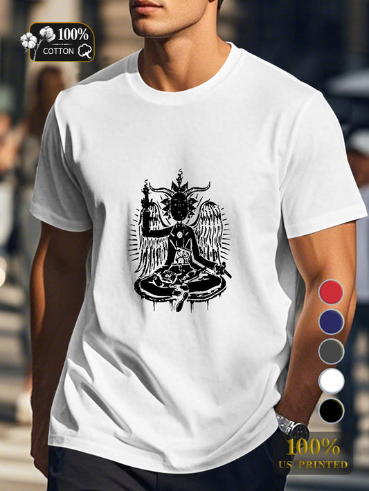 Ys 0718 13 Men's pure cotton Tshirt Comfort Fit