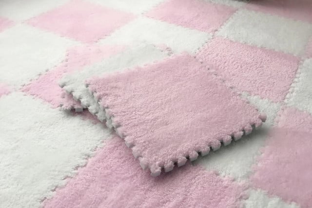 20pcs Soft Floor Milk Mat for home