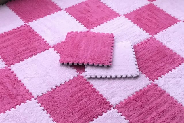 20pcs Soft Floor Milk Mat for home