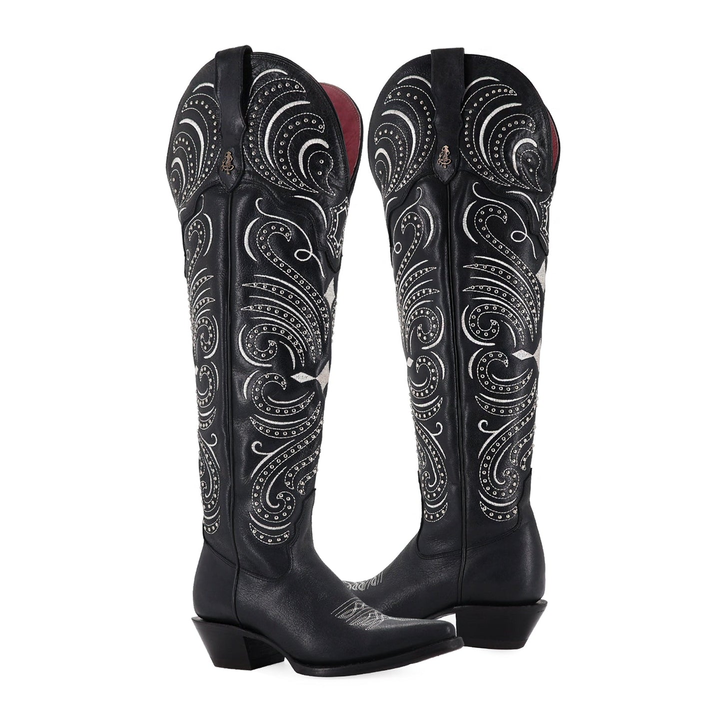 Alaska model leather cowboy boot for women