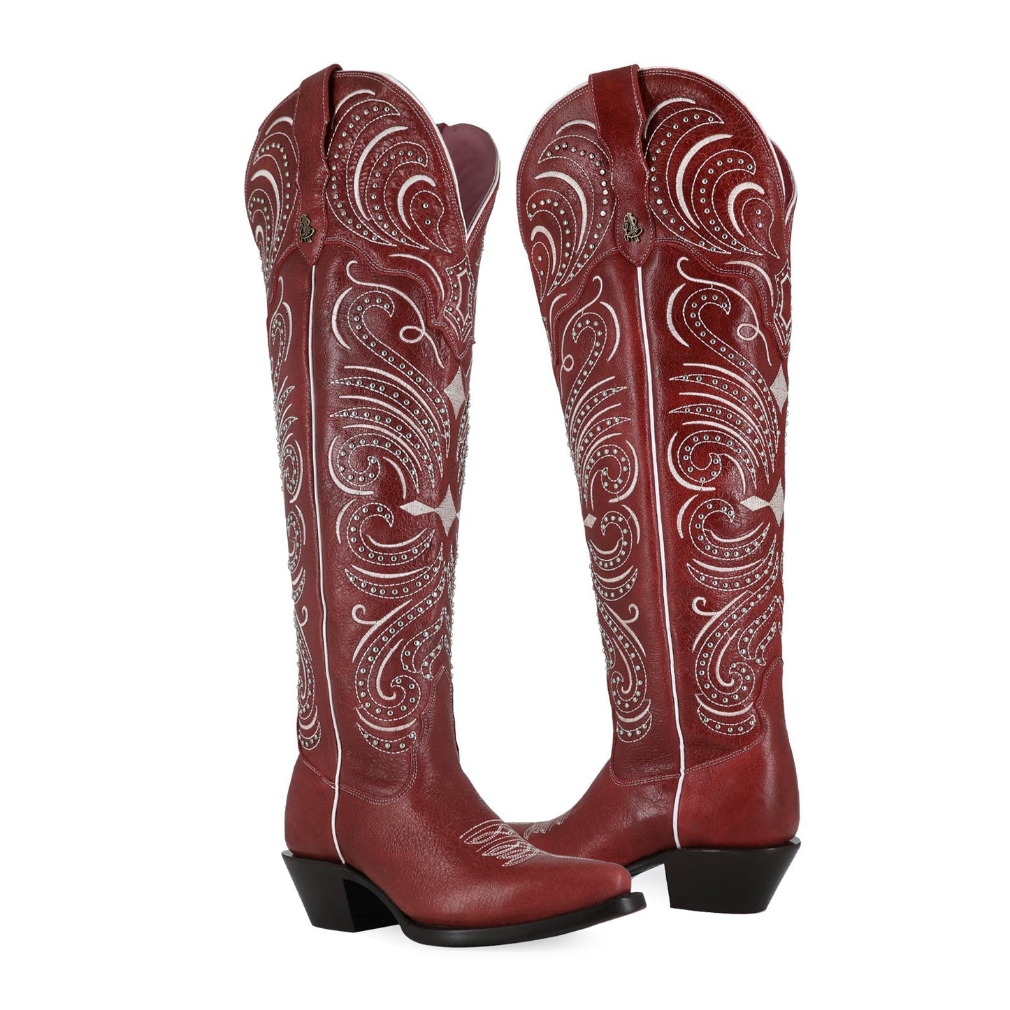 Alaska model leather cowboy boot for women