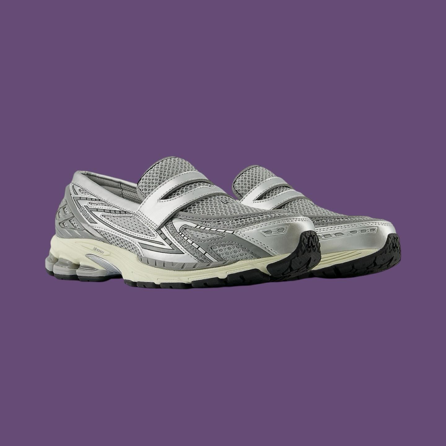 Original Metallic Silver Loafer