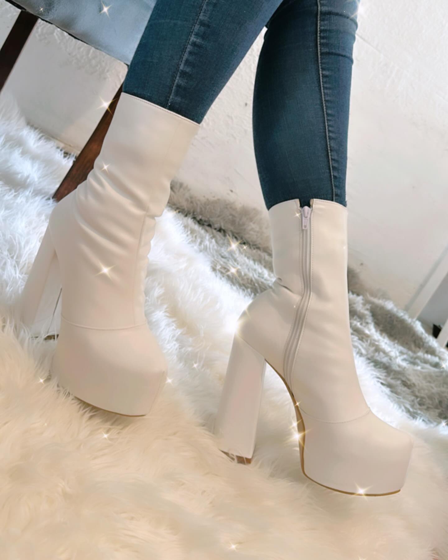 Platform Characteristic Fashion Boots Zipper Ankle Boots Shoes Boots