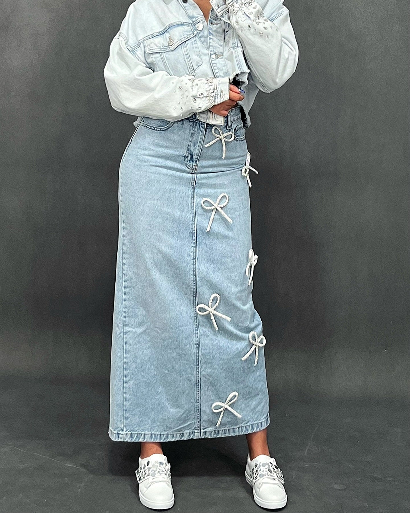 Denim skirt