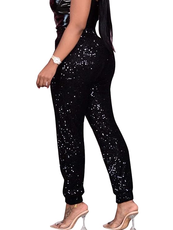 High Waist Leggings Evening Party Clubwear Pants