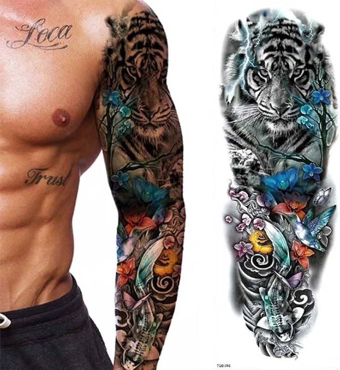 Tiger Tattoo - Large Arm Tattoo