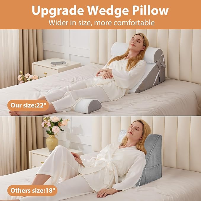 Orthopedic Bed Wedge Pillow