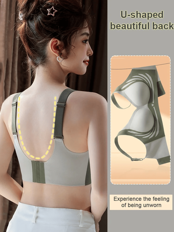 Lifting Anti-Sagging Wireless Push-up Bra