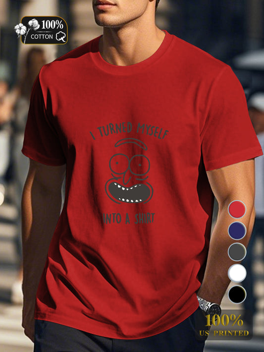 Ys 0718 12 Men's pure cotton Tshirt Comfort Fit
